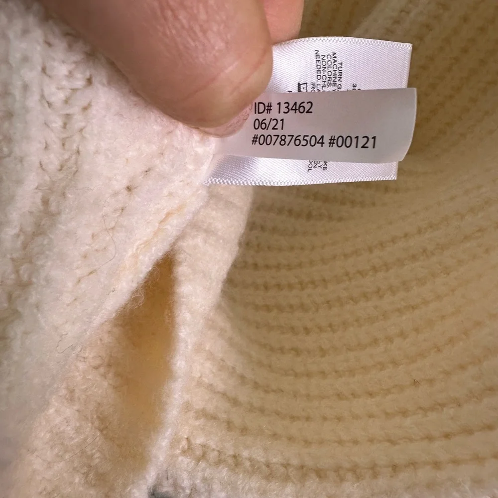 Express Sweater Dress - Ribbed Knit, Long Sleeve, Black, Size M - Picture 15 of 16